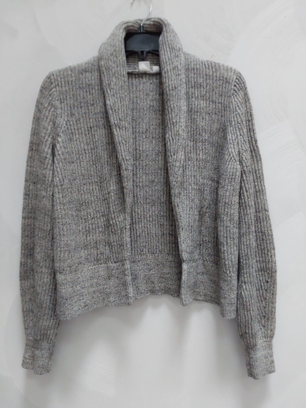 GAP Open-Front Sweater Cardigan - Gray S